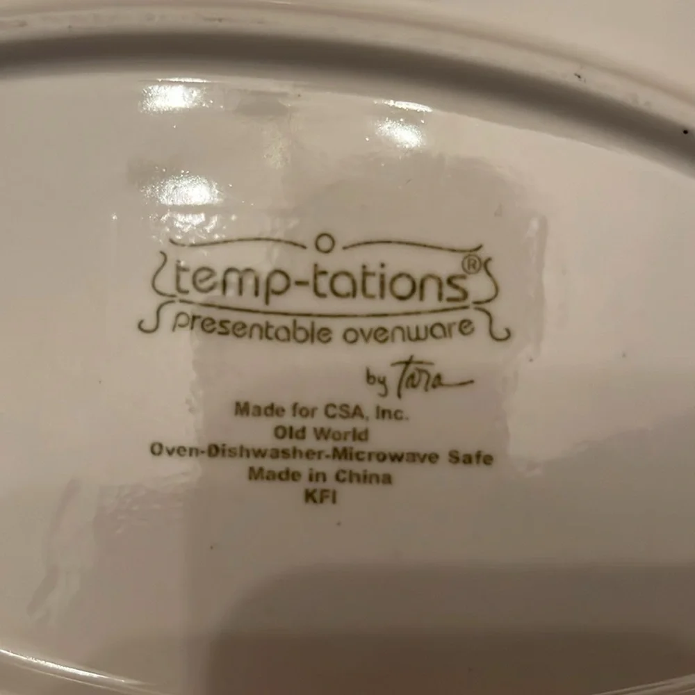 Temptations yellow old‎ world 5 piece bundle